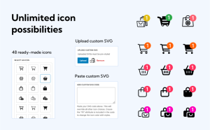 Advanced Woo Cart Icon Block Icon Settings